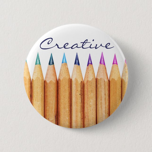 Creative 2 Inch Round Button (Front)