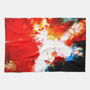 Creative Abstract Artwork Kitchen Towel