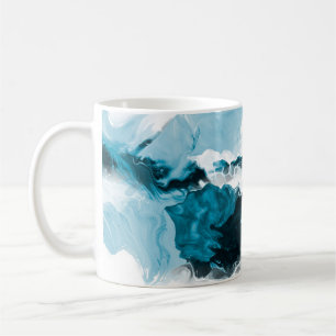 Creative abstract hand painted background, wallpap coffee mug