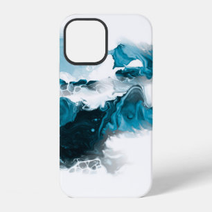 Creative abstract hand painted background, wallpap iPhone 12 case