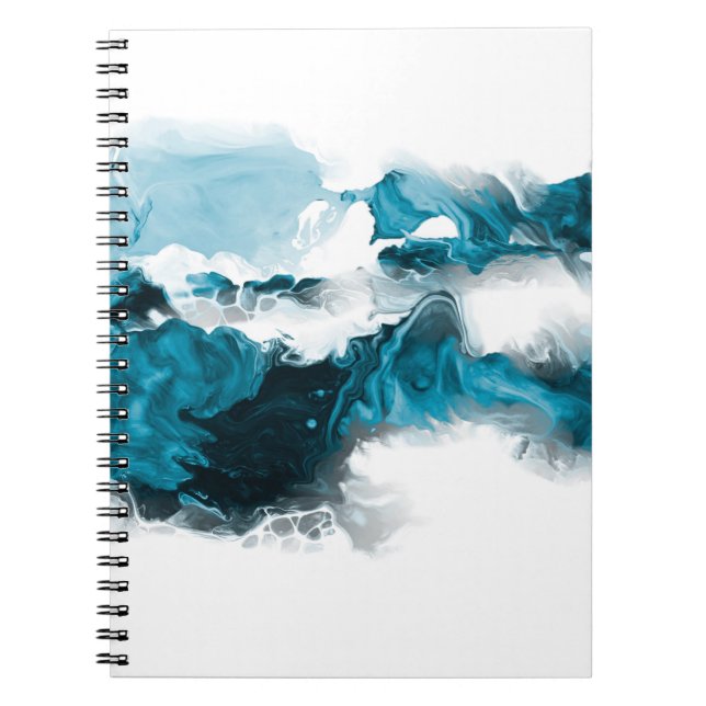 Creative abstract hand painted background, wallpap notebook (Front)