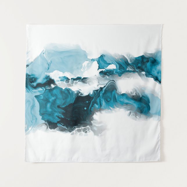 Creative abstract hand painted background, wallpap tapestry (Front)