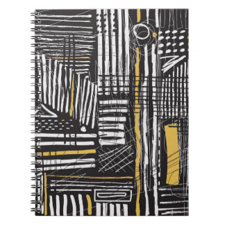 Creative abstract seamless pattern: artistic desig notebook