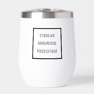 Creative, Analytical, Passionate Water Bottle
