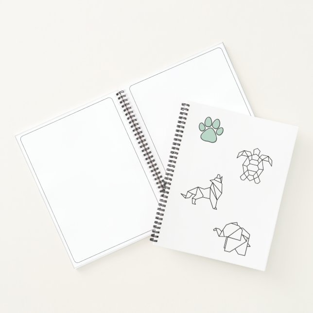 Creative Animal sketching Notebook (Inside)