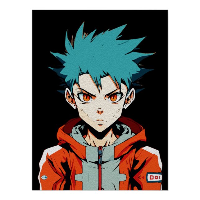 Creative Anime Wall Art | Boys 03 (Front)