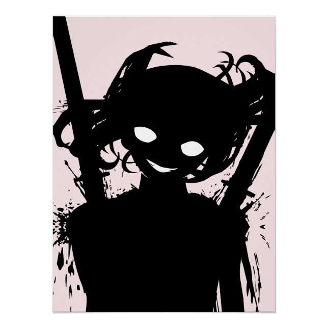 Creative Anime Wall Art | Girls 15 (Front)