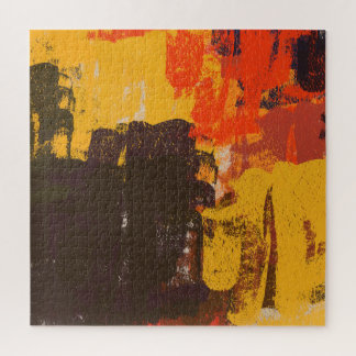 Creative artistic sketch, colourful texture. jigsaw puzzle