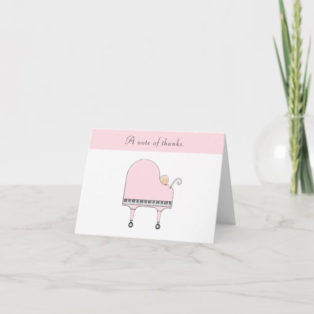 Creative Baby Thank You Note Cards (Front)