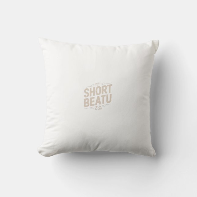 Creative Bails On BlACK TiME Throw Pillow (Front)