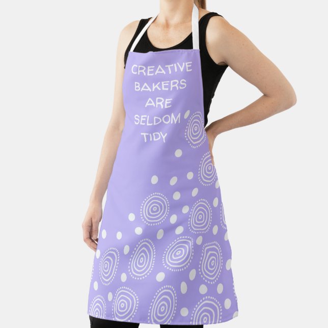 Creative Bakers are Seldom Tidy Pastel Apron (Insitu)