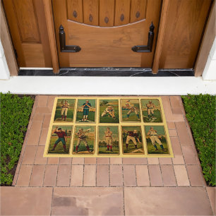 Creative Baseball  Doormat