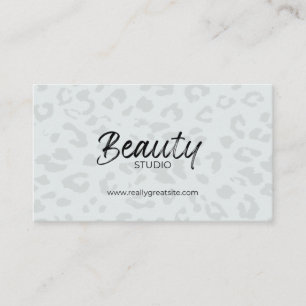 Creative Beauty & Esthetics Professional Business Card