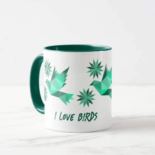 CREATIVE BIRD MUG FOR PRESENT (Front Left)