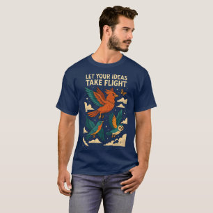 Creative Birds Poster T-Shirt