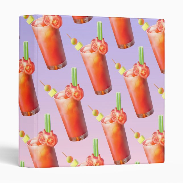 Creative Bloody Mary Cocktail Binder (Front/Spine)