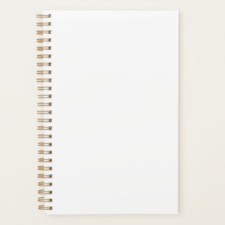 Creative Bold Colourful Letters Hardcover Planner