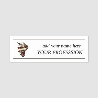 Creative Boutique Custom Name & Profession Tag