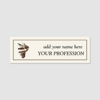 Creative Boutique Custom Name & Profession Tag
