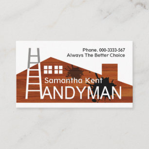 Creative Building Rooftop Paint Splatter Business Card