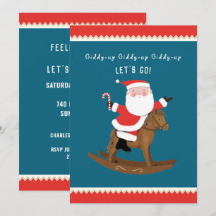 Creative Christmas Holiday Party Invitation