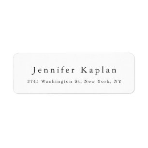 Creative classique blanc minimaliste professionnel
