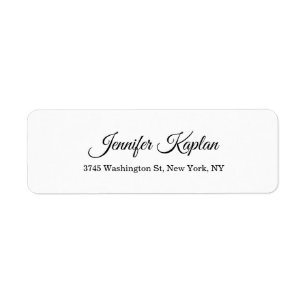 Creative classique blanc minimaliste professionnel