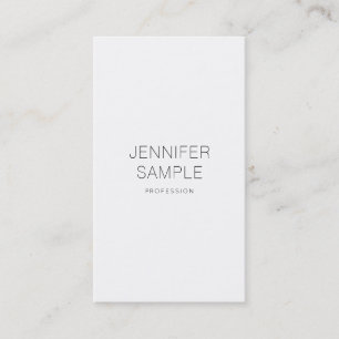 Creative Clean Design Professional Plain Modern Business Card