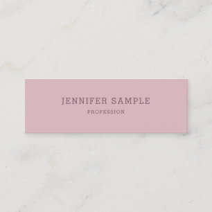 Creative Color Harmony Modern Clean Template Mini Business Card