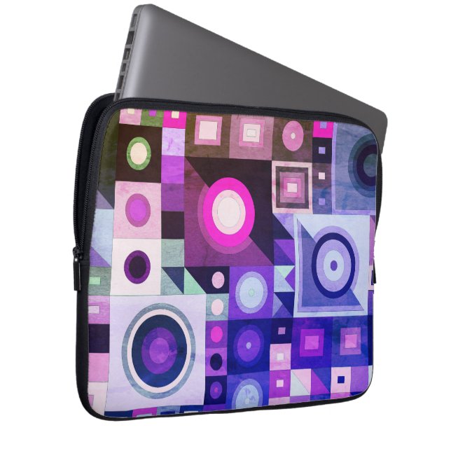 CREATIVE COLOUR PLAYING ART FOR GIFT  LAPTOP SLEEVE (Front Right)