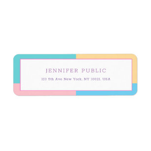 Creative Colourful Modern Design Chic Template