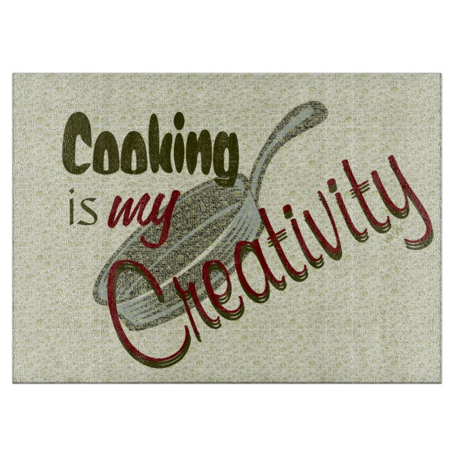 Creative Cooking Cutting Board (Front)