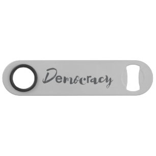 Creative, cool, modern, playful design Democracy Bar Key