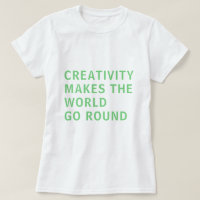Creative Creativity Slogan Quote Green Typography