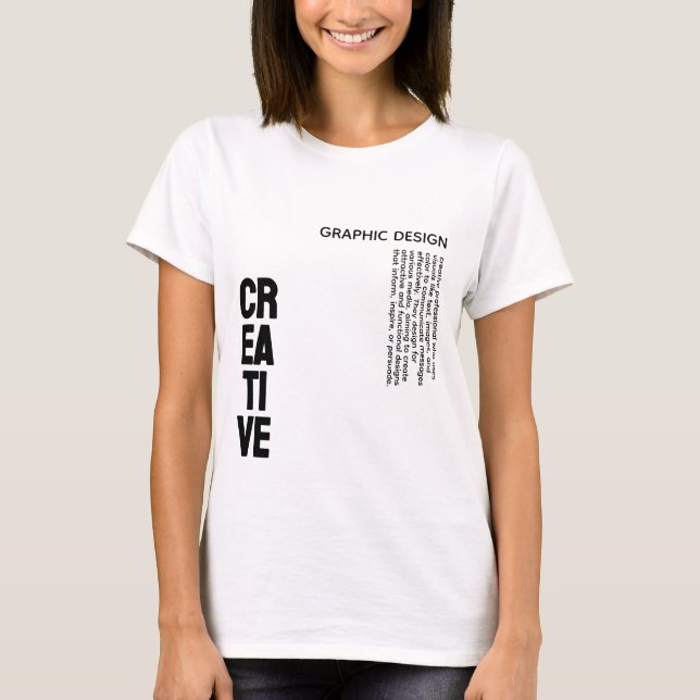 Creative Design definition T-Shirt (Front)