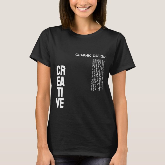 Creative Design definition T-Shirt (Front)