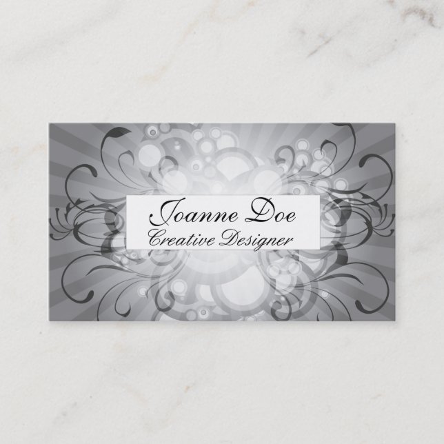 Creative Designer Business Card (Front)