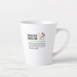 Creative Director Latte Mug