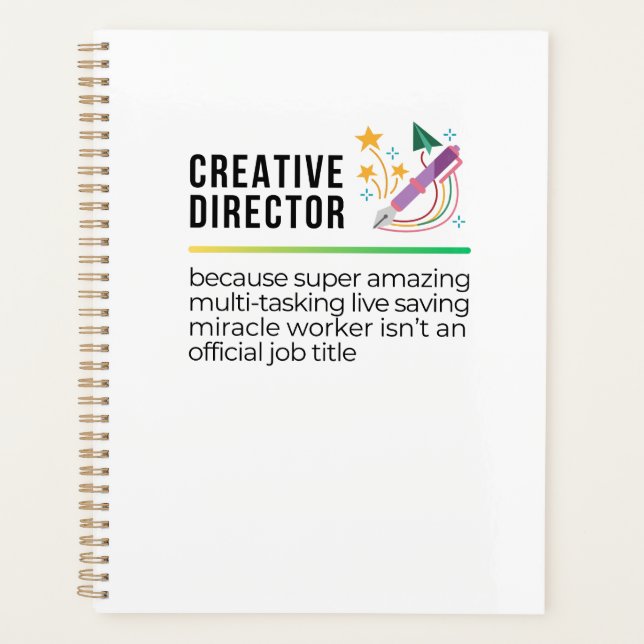 Creative Director Planner (Front)