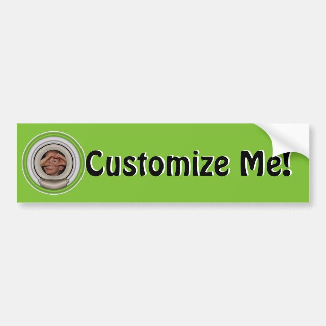 Creative Frame and Mat For Your Masterpiece Bumper Sticker (Front)