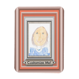 Creative Frame and Mat For Your Masterpiece Magnet