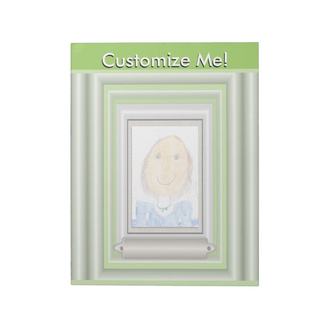 Creative Frame and Mat For Your Masterpiece Notepad (Rotated)