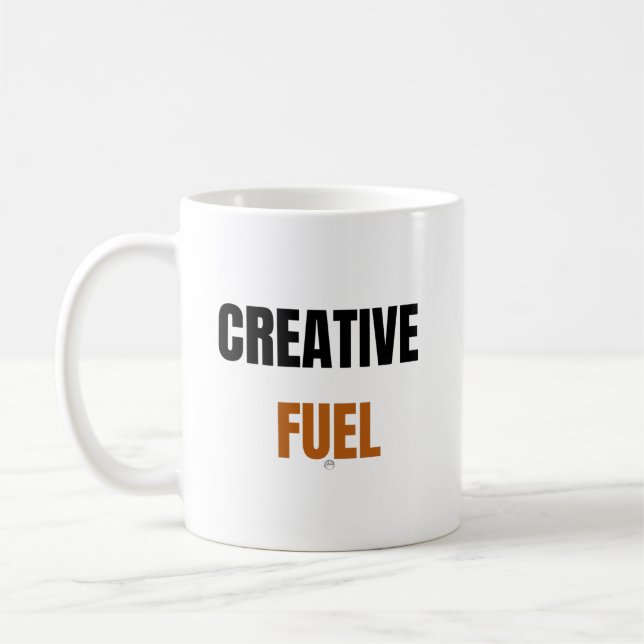 Creative Fuel Coffee Mug (Left)