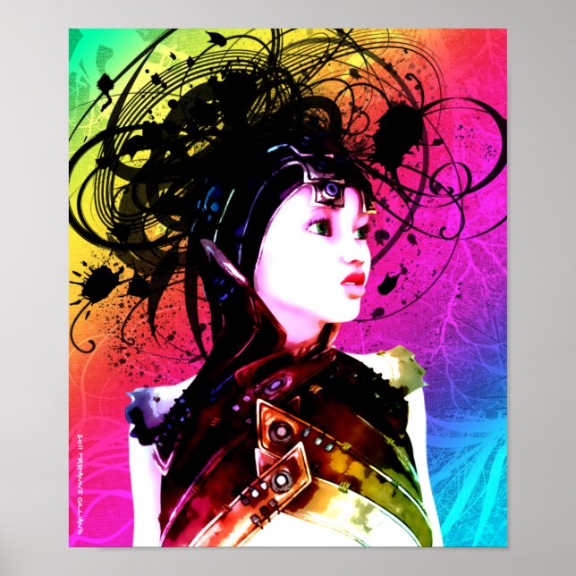 Creative Funk Industrial Surrealism Art Poster (Front)