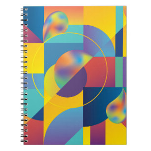 Creative Geometric: Abstract Vintage Cover. Notebook