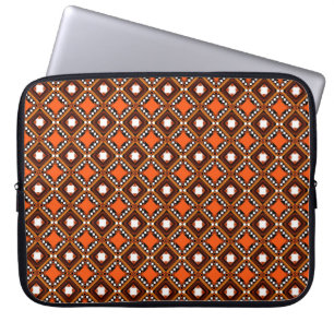 Creative Geometric, Modern Abstract Red. Laptop Sleeve