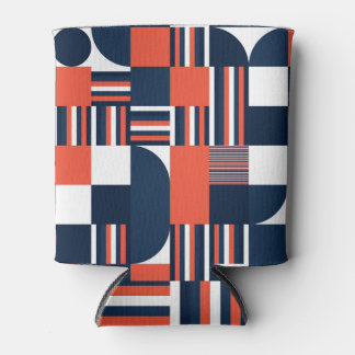 Creative Geometric: Modern Seamless Design Can Cooler