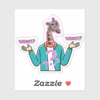 Creative Giraffe Sticker