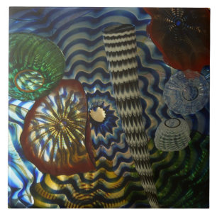 Creative Glass Blowing Tile