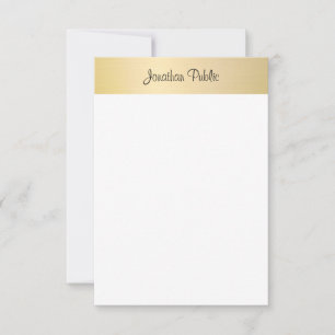 Creative Gold Look Elegant Template Calligraphed